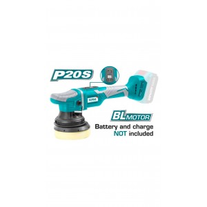 Total TAPLI2002 Lithium-Ion Angle Polisher 20V 