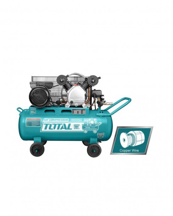 TOTAL TC2200506 Air Compressor 50Lit 2 Heads