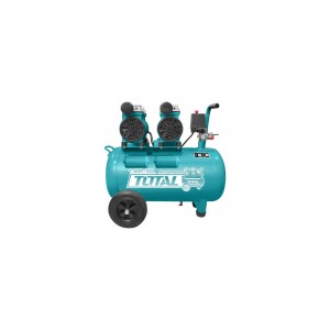 TOTAL TCS2150502 Air Compressor silent and oil free 50Lit