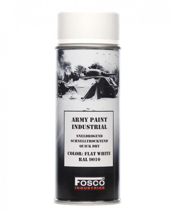 Fosco Industries Σπρέι Βαφής Army Paint Flat White RAL 9010 400 ml Army Paints
