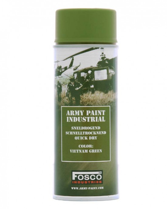 Fosco Industries Σπρέι Βαφής Army Vietnam Green 400 ml Army Paints