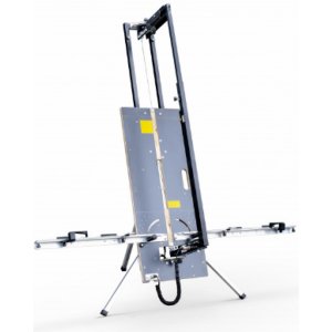 FOLDABLE HOT WIRE CUTTING TABLE - For styrofoam panel, especially for E.T.I.C.S. applications 