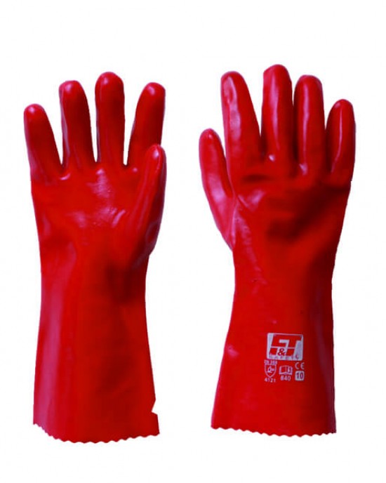 FT P840 Working Gloves PVC-35cm
