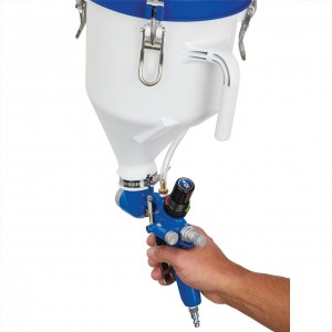 GRACO FASTFINISH HOPPER GUN SUB-PRESSURE 5.5 LITER GRACO FASTFINISH HOPPER GUN SUB-PRESSURE 5.5 LITER