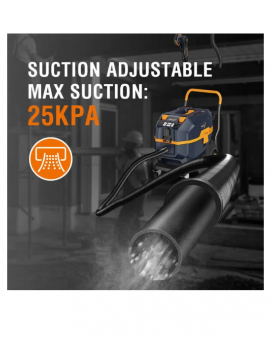 MaxXT Wet and Dry Dust Extraction Vacuum Cleaner (1400W)