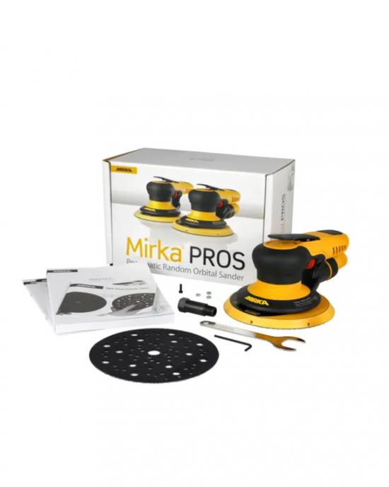 Mirka Πνευματικό Τριβείο PROS 650CV Ø 150 mm 5.0 mm orbit