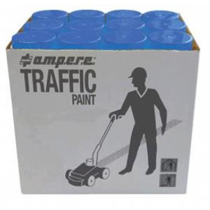 Ampere Spray Διαγράμμισης Μπλε 12 τμχ x 650 ml