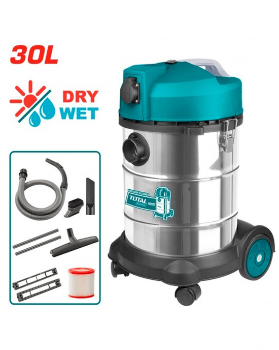 TOTAL TVC14301 Vacuum Cleaner Wer-Dry 1.400W