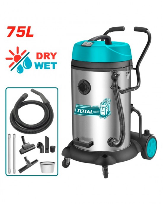 TOTAL TVC24751 Vacuum Cleaner Wet-Dry 2.400W