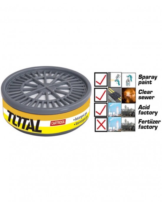 TOTAL THCD02 Ανταλλακτικό Φίλτρο Μάσκας