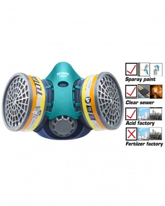 TOTAL THRS02 Half Mask Respirator