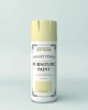 Rust-Oleum Chalky Finish Furniture Paint Spray Glotted Cream 400ml PAINT SPRAY 