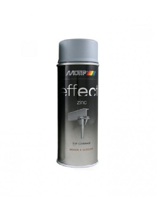 Motip Dupli Deco Effect Zinc Σπρέι Γαλβανισμού Γκρι 400ml SPRAY ΒΑΦΗΣ