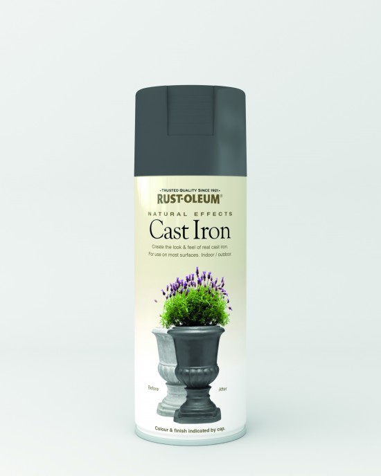 Rust-Oleum Natural Effects Gray Paint Spray with Matte Effect 400ml PAINT SPRAY 