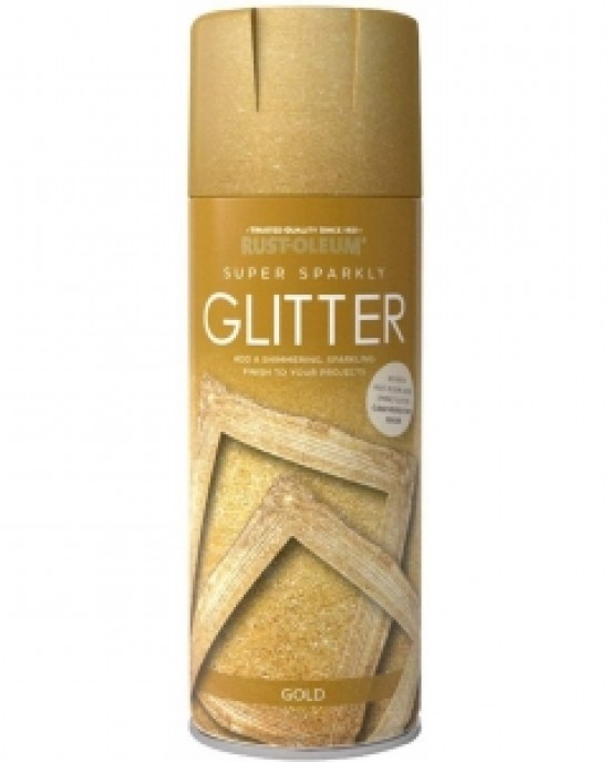 rustoleum glitter gold