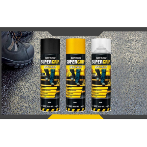 Spray anti-slip paint Rustoleum Supergrip Anti-Slip 500ml Yellow 
