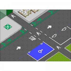 Ampere Stencil Kit Διαγράμμισης 8 τμχ