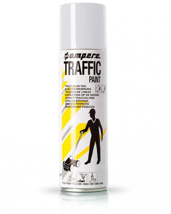 Ampere System Spray Διαγράμμισης Λευκό 650 ml Spray Διαγράμμισης